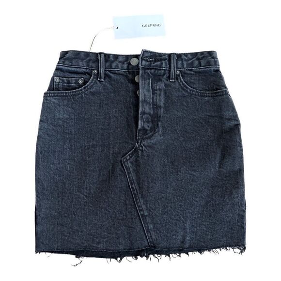 NWT GRLFRND Blaire Fly by Night Mini Skirt - Picture 1 of 5